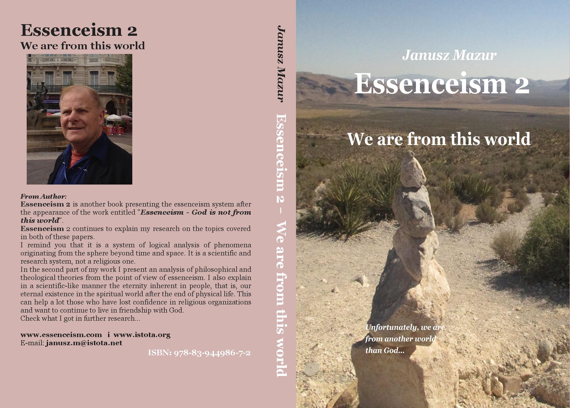 Cover Essenceism 2_We are from this world_eng Cover Essenceism 2_We are from this world_eng