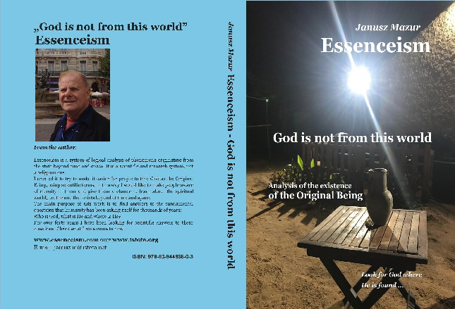 Cover Essenceism 1_God is not from this world_eng